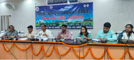 लखीसराय में स्वच्छता कार्यों की धीमी रफ्तार पर कार्रवाई, प्रखंड समन्वयकों का मानदेय स्थगित